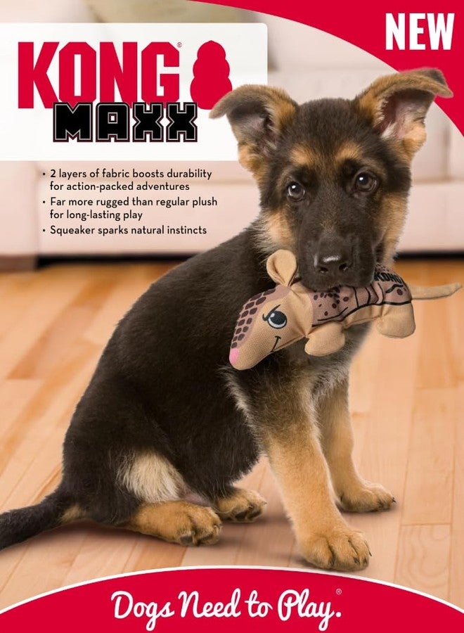 KONG Maxx Ballistic 2 Layered Assorted Tough Dog Toy (Shark, Medium) - Image 4